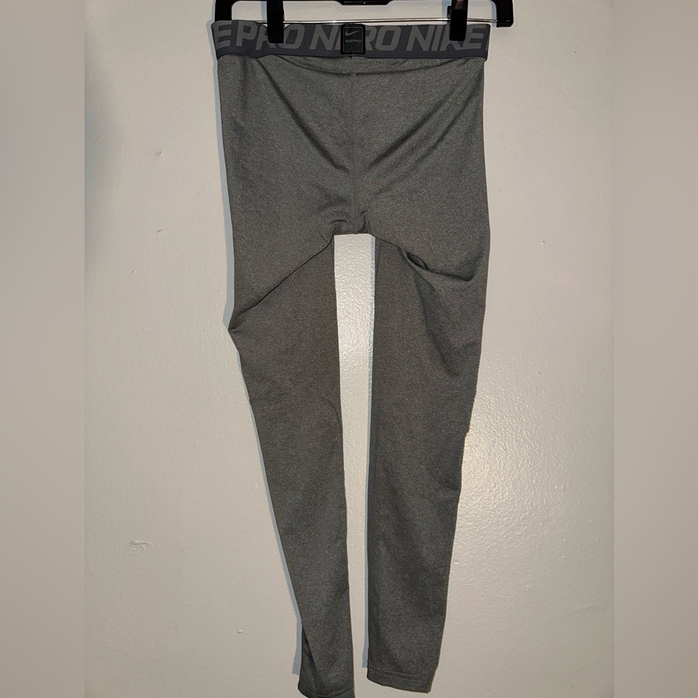 Nike Pro gray tights - Picture 4 of 4